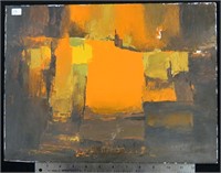 Scott Croft, oil on board, 12 x 16", untitled