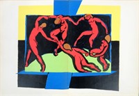 Henri Matisse, lithograph, 14 x 20 1/2"