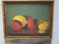 John Cook, oil on board, 8 1/2 x 11"