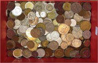 Approx. 550 World Coins