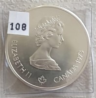 1973 Canada $10 for 1976 Olympics .925 Silver