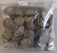 200 Partial date Buffalo Nickels ($10 face value)
