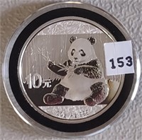 2017 China Panda 30 Gr. Proof .999