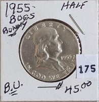 1955 "Bugs Bunny" Franklin Half Dollar BU