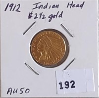 08/18/22 Coins, Currency, Gold, Silver & Jewelry