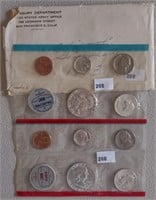 1963 U.S. UNC Set P, D. ($1.70 in Silver)
