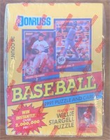 1991 Donruss Wax Box Series 1