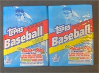 TWO 1992 Topps Wax Packs