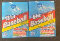 TWO 1992 Topps Wax Packs