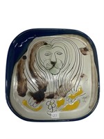 Espinosa Pottery Lion Plate