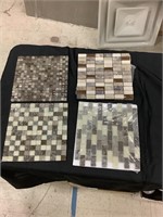 Assorted backsplash tiles