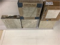 Assorted ceramic floor tile