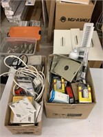 Assorted electric items