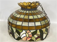 Stained glass chandelier lamp light shade