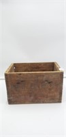 Vintage wooden box "Peters High Velocity"