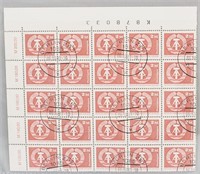 German 200 Pfennig Circa 1973 Stamps
