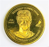 2002 Joe Sakic Canadian Olympic Team Coin