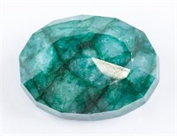 406.00ct Pear Cut Green Natural Emerald GLI