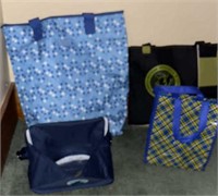 Insulated bags and totes
