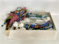 Lot of crochet & cross stitch items