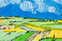 Dutch Post-Impressionist Oil Signed Vincent