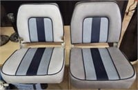 (2) Swivel Pedestal Boat Seats with Bases