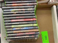 Box of Xbox Games- EMPTY