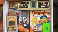 Handheld Games- Vampire, Magic Trolls, Football