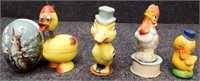 Vintage Easter Candy Containers & Bobblehead