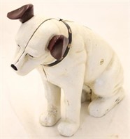 Cast iron Nipper dog bank