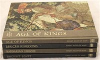 4 Great Ages of Man books