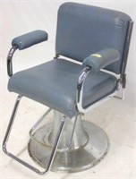 Vintage adjustable barber chair