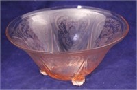Royal Lace depression glass bowl