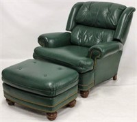 Sherrill Motion Craft recliner with ottoman