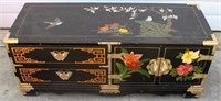 Asian Painted Entertainment Stand