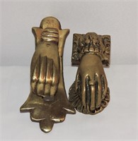 2 pcs Antique Brass Door Knockers