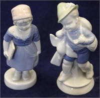 2 Gerold Porzellan Bavaria child figurines