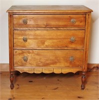 Antique 3 Drawer Dresser