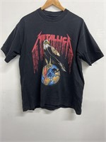 Metallica Vintage T Shirt 1993 Black Album Tour