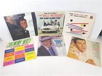 Group of Six Vinyl Records