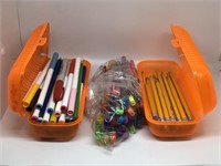 Lot of Pens and Pencils