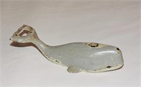 Vintage Figural Bottle Opener - Whale