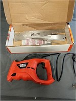 Black and Decker Powered Handsaw Powers On