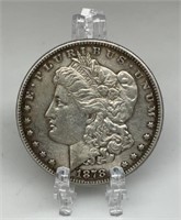 1878 Rev 78 Morgan Silver Dollar