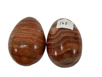 Pair of Stone Eggs