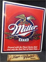 Miller & Leinenkugel's Beer Signs