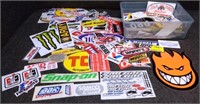 Huge Lot of Stickers - Racing, Automotive & More