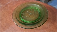 In depression glass, 8" astray