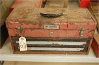 Vermont American Metal Tool box With Various Tools