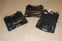 Socket Sets with Carrying Cases